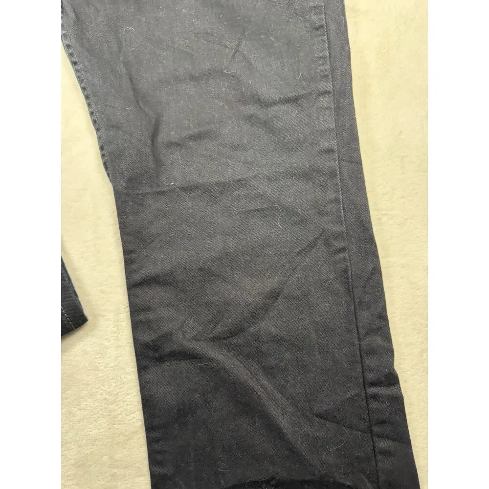 Levi’s 514 Straight Fit Black Jeans Men’s 40x30 Stretch Denim Pants